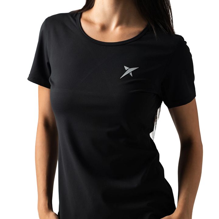 Drop Shot Flight Performance T-Shirt Black